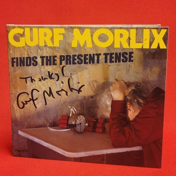 Gurf Morlix Finds The Present Tense 2013 CD Signed - Picture 1 of 8